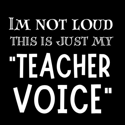 Teacher Voice Short Sleeve Shirt