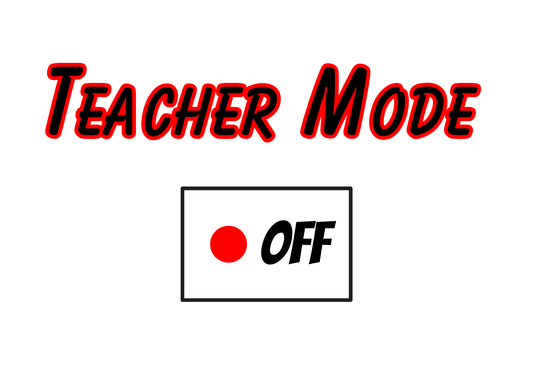Teacher Mode OFF Crew Neck