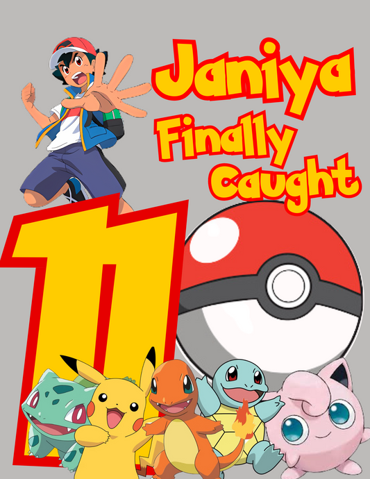 Pokemon Editable Design