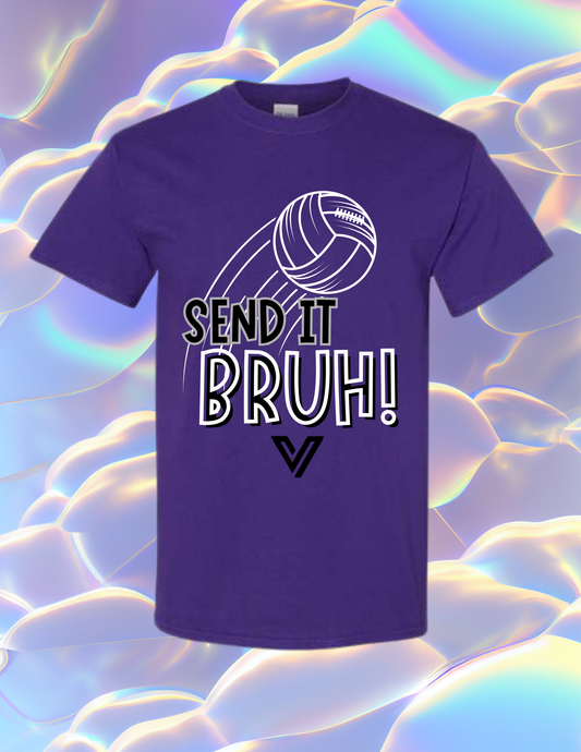 Vibranium Send It Bruh Tshirt